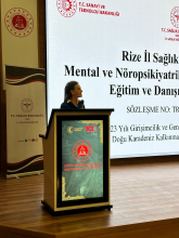 “Mental ve Nöropsikiyatrik Ruh Sağlığı Hizmetleri Eğitim ve Danışmanlık”  projesi etkinliğinin açılış konuşması ve etkinlikleri.